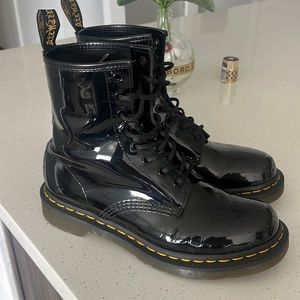 Doc Marten’s Women’s Patent Leather 1640 Boot Size 8.